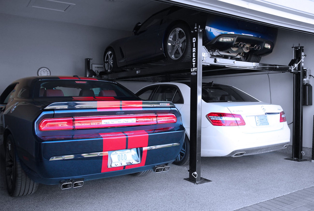 Standard Garage 4 Post — car lift & garage installation in Las Vegas by LIFTED